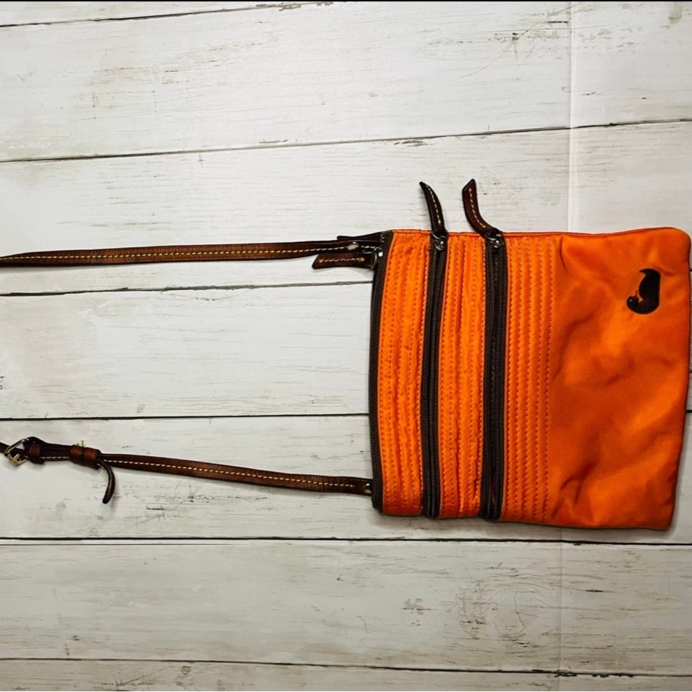 Dooney and Bourke Crossbody Orange
